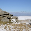 Snow on Roughtor, Bodmin Moor, Cornwall