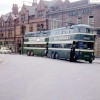 View of the market place in Bulwell, Nottingham (circa 1966)
