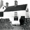 View looking at the Navvy Mission Cottage, Bulwell, Nottingham (circa 1850's)
