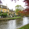 The river, Bourton-on-the-Water, Gloucestershire.