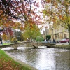 Bourton-on-the-water, Gloucestershire, in November.