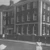 My Sister outside our Convelescant Home near the Now Butlins Camp. In 1959, Bognor Regis