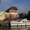 The Pleasure Boat viewed from the canal path. Alperton