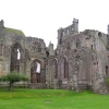 Melrose Abbey, Melrose, Borders, Scotland.