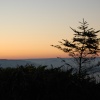 Sunset. Christmas 2006 in The Axe Valley, Devon - 