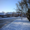 Hannington in the snow, Northamptonshire