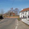 The center of Ryarsh Village, Kent.