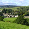 Burnsall Village, Wharfedale, Yorkshire Dales National Park.