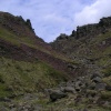 Peak District National Park, Derbyshire: Edale and the Kinder Plateau.