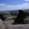 Peak District National Park, Derbyshire: Edale and the Kinder Plateau.