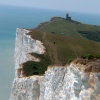 A view of Beachy Head, Eastbourne, East Sussex.