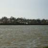 Welford village from across the reservoir