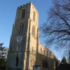 A picture taken at Sibsey Parish Church one sunny day, Lincolnshire.