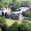The Constables House from the top of Christchurch Priory Tower, Christchurch, Dorset