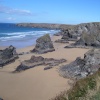 Bedruthan Steps, St Eval, Cornwall
