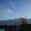 Clouds brewing over Forest Lane in Manton, Worksop