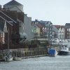 The east bank of the river Arun in Littlehampton, West Sussex. looking south. Taken 6th Jan 2007