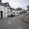 Main Street in Weobley, Herefordshire.