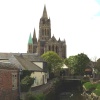 View of Truro Cathedral, Cornwall.