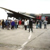 East Kirkby Aviation Centre - A day when a Lancaster Bomber taxied down the run way