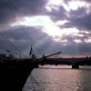 SS Discovery, Victoria Embankment, London. - February 1978