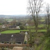 Looking S.E. over East Knoyle, Wiltshire