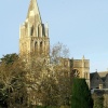 Oxford - Christchurch College Cathedral spire.