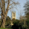Oxford Magdalen Tower, River Cherwell, Botanic Garden.