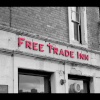 Free Trade public house, Byker, Tyne & Wear, from here the best view of the Tyne!
