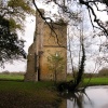 Minster Lovell Hall & River Windrush, Minster Lovell, Oxfordshire.
