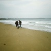 Beach at Primrose Valley Holiday Park, Filey, North Yorkshire.