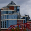 Office Block At Salford Quays, Salford, Greater Manchester.
