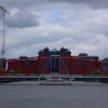 Revolving Bridge At Salford Quays, Salford, Greater Manchester.