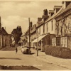 Sheep Street in Highworth, Wiltshire, during the 1950's
