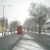 Looking up Stamford Hill. - 8.2.2007.