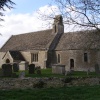 Ampney St. Mary Church, Ampney Crucis, Gloucestershire.  A 15th century Norman Church.