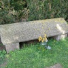 William Morris grave.  Kelmscott, Oxfordshire