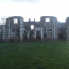 Picture of the rear of Houghton house