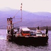 The ferry from Kyle of Lochalsh, Highland, Scotland to Skye.