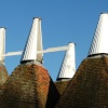 Oast Houses - Sissinghurst Castle Gardens, Kent.
