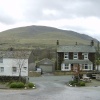 Clough Head, viewed from the carpark of The Horse And Farrier, Threlkeld, Cumbria