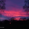 Sunrise at the Albert Memorial in London's Hyde Park.
