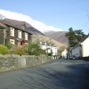 Threlkeld, Cumbria. Blencathra wreathed in a thin layer of cloud. Image taken 17-02-07