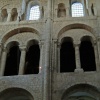 Winchester Cathedral, Winchester, Hampshire. North Transcept Norman Arches