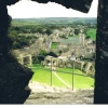 Corfe from Corfe Castle, Somerset