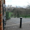 A view from the gates of The Royal Observatory, Greenwich.