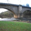 14th century bridge over the river Wear, Bishop Auckland, Durham