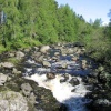 The Dochart Falls near Glen Trool in Dumfries & Galloway