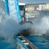 The log ride on the pier at Brighton, East Sussex