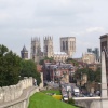 York Minister from City Walls, York, North Yorkshire